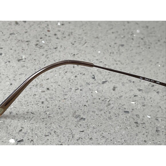 Polo Ralph Lauren Polo 477 7PR Eyeglasses Frames Only 50-21-140 Italy half rim - Picture 11 of 15